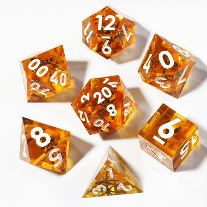 King of the Swarm: 3D Handcrafted Resin TTRPG Dice Set - Drakmore Dice