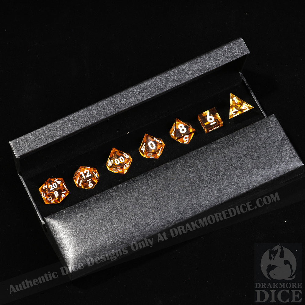 King of the Swarm: 3D Handcrafted Resin TTRPG Dice Set - Drakmore Dice