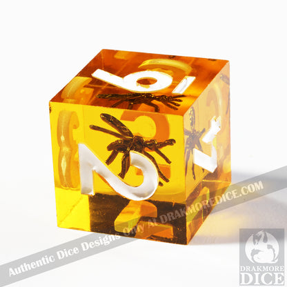 King of the Swarm: 3D Handcrafted Resin TTRPG Dice Set - Drakmore Dice