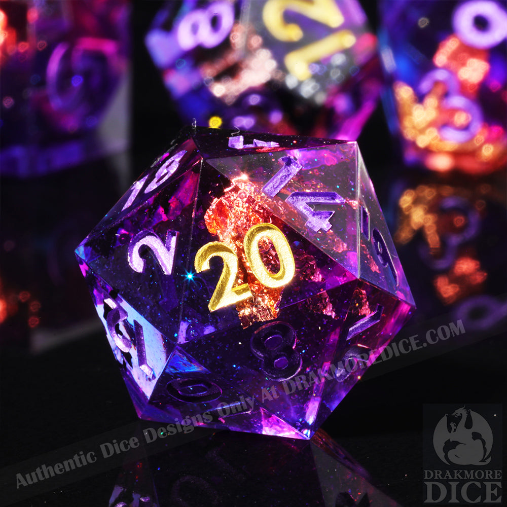 Blind D20 Dice Box - Drakmore Dice