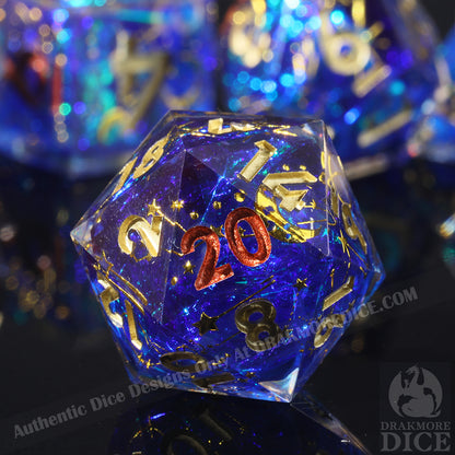 Blind D20 Dice Box - Drakmore Dice