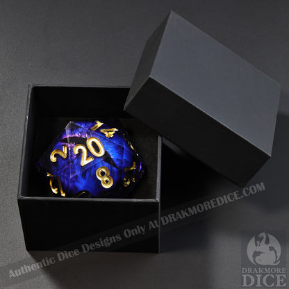 Premium 50mm Dice Box - Drakmore Dice