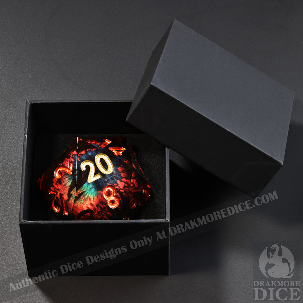 Premium 50mm Dice Box - Drakmore Dice